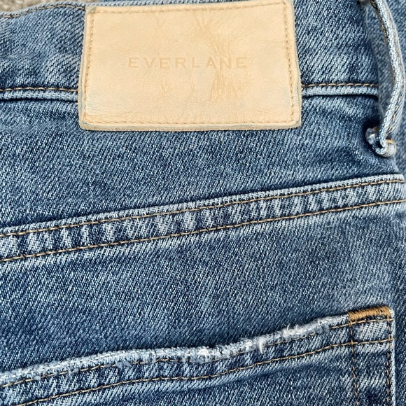 Everlane Long Length The Way High Jean in Distressed Wash in Long inseam - Picture 11 of 12